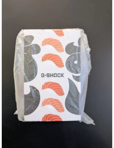 Casio G-Shock Sushi Salmon GA-2100SSH-4AJR JDM Special Edition 48,5 × 45,4 × 11,8 mm hecho en Japón
